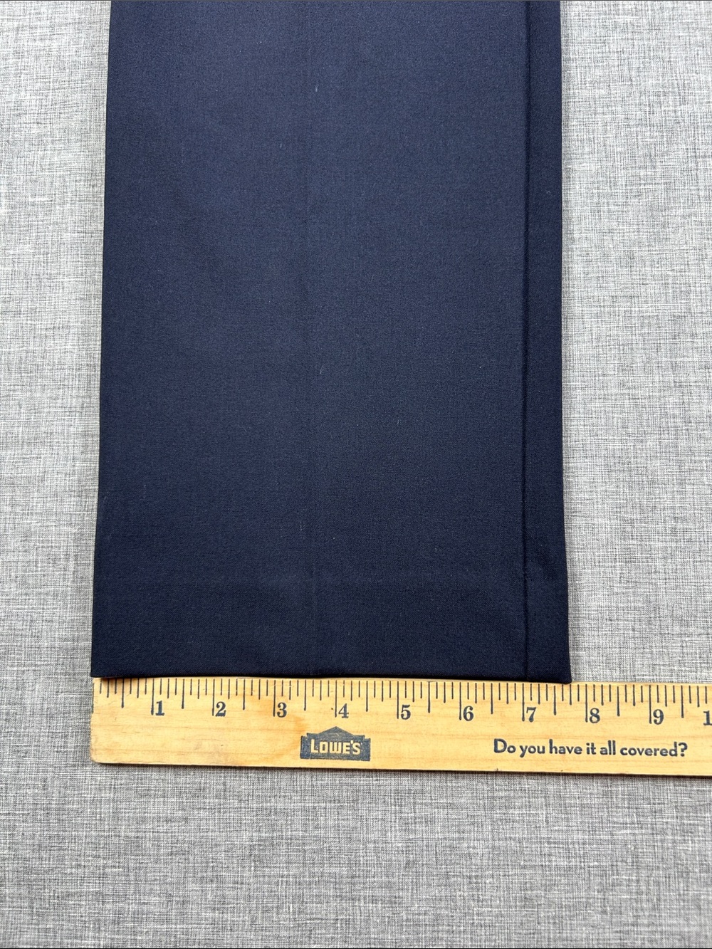 Ann Taylor Petite Size 8P Navy Blue Straight Leg Dress Pants Stretch - Picture 10 of 12